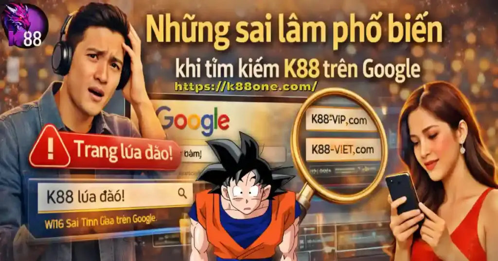 những sai lầm phổ biến khi tìm kiếm k88 trên google nhiều người dùng việt nam cho rằng việc tìm kiếm k88 trên google là thao tác đơn giản