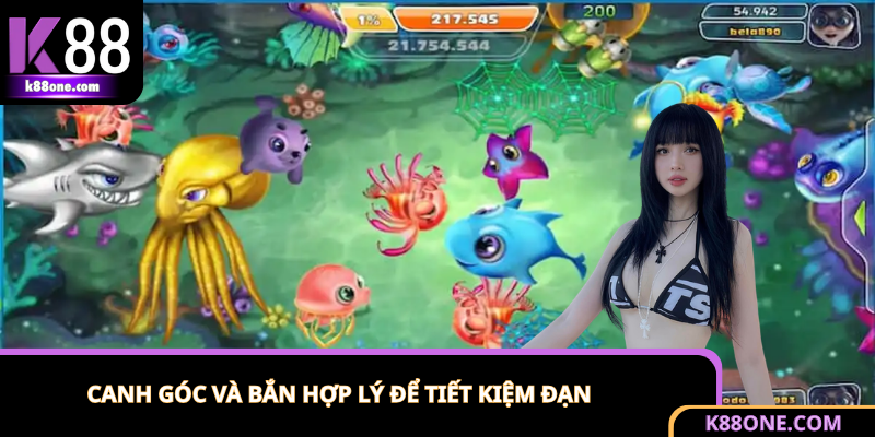 Mẹo bắn cá tiết kiệm đạn nhờ canh góc chuẩn